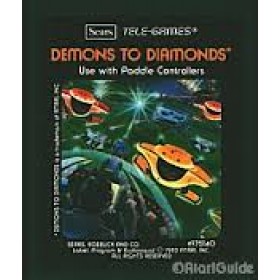 Atari 2600 Demons to Diamonds Pre-Played - ATARI